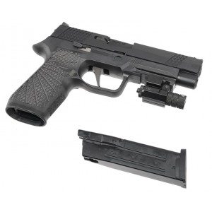 Страйкбольный пистолет WE SIG SAUER P-320 M17 металл WE-F007-BK